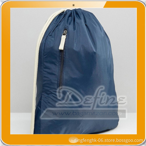 Premium Nylon Drawstring Backpack Bag